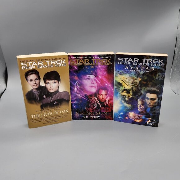 Star Trek DS9 Book Lot of 8 • Mission Gamma • Avatar • Lives of Dax • 2000s - Picture 4 of 6